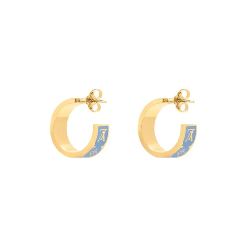 Lv M01833 Nanogram Enamel Earrings-2