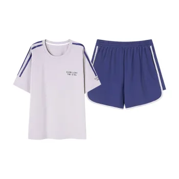 CAIHENGTONG Pajama Set Women's Light Purple