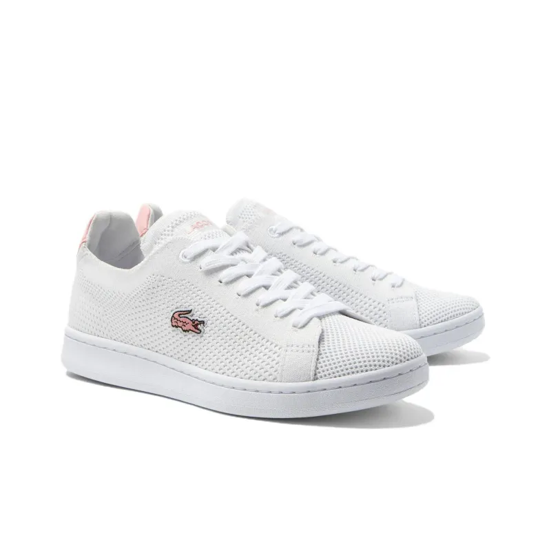 LACOSTE Carnaby Low Top Skateboard Shoes Women's White-1