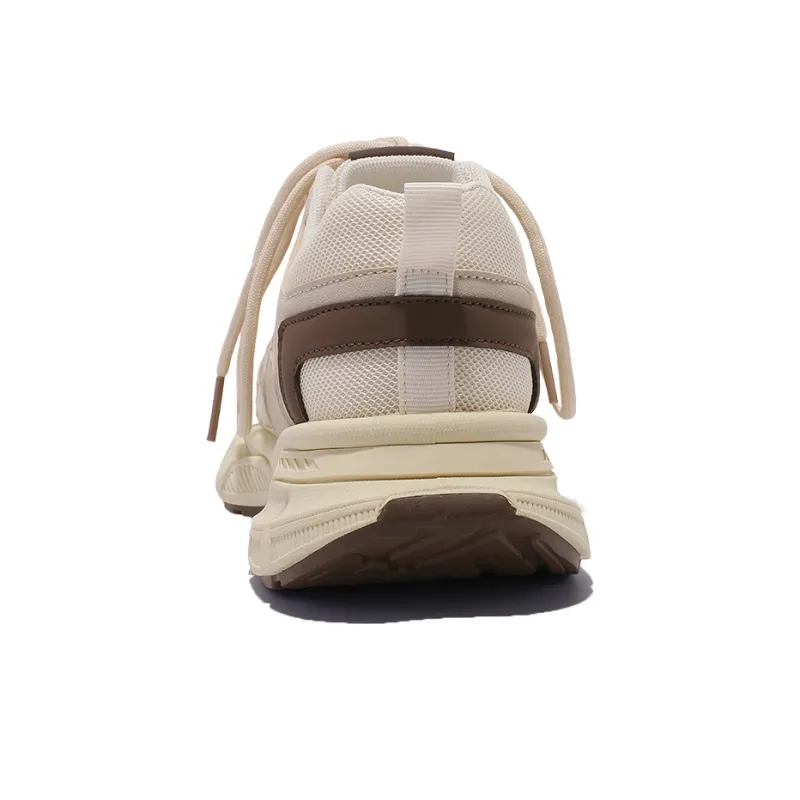 SNXR Anti-Slip Wear-Resistant Waterproof And Breathable Low-Top Chunky Sneakers Women's Beige-22