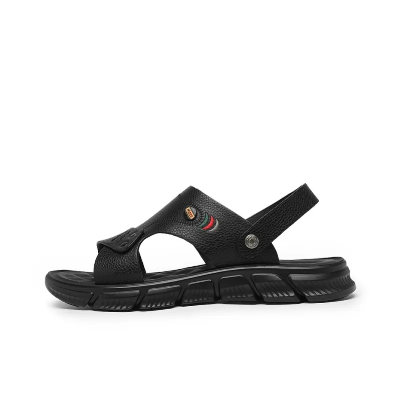 G.N.SHIJIA Beach Sandals Men Black/Brown-1