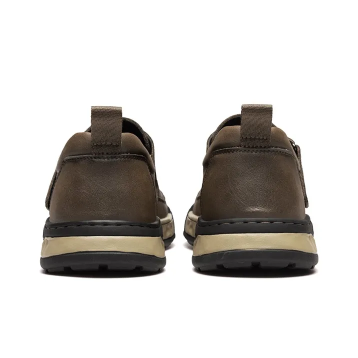 G.N.SHIJIA Beach Sandals Men Black/Brown-11