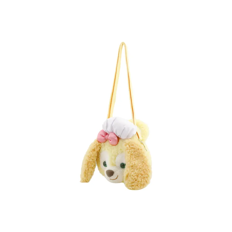 Disney Nylon Handbag Shoulder Bag Crossbody Bag Medium Size Women's Yellow-2
