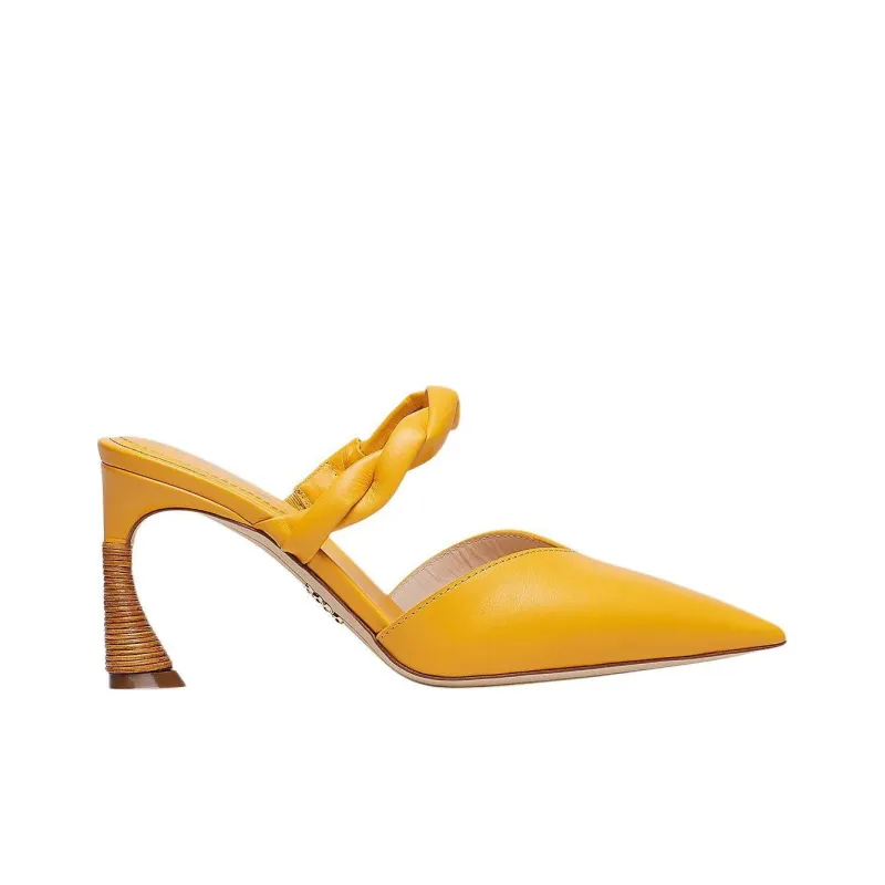 Rodo Wrap-toe Slippers Women's Yellow-1