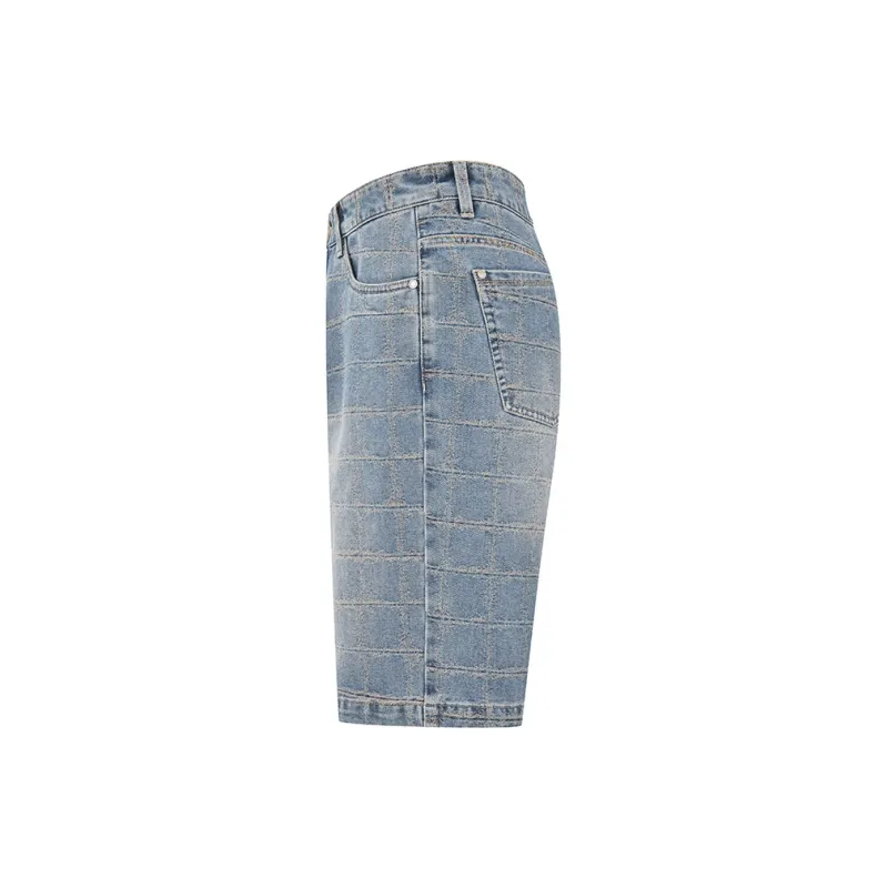RARE Denim Shorts Men Denim Blue-1
