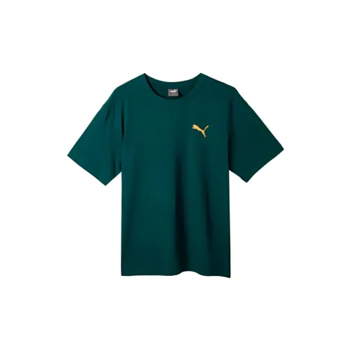 PUMA Urban T-Shirts Men Christmas Green