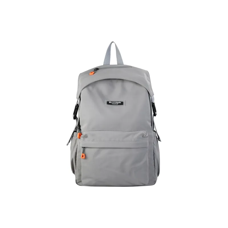 Venerable Brahma Nylon Backpack Regular Unisex Black/Gray/Beige/Yellow-6