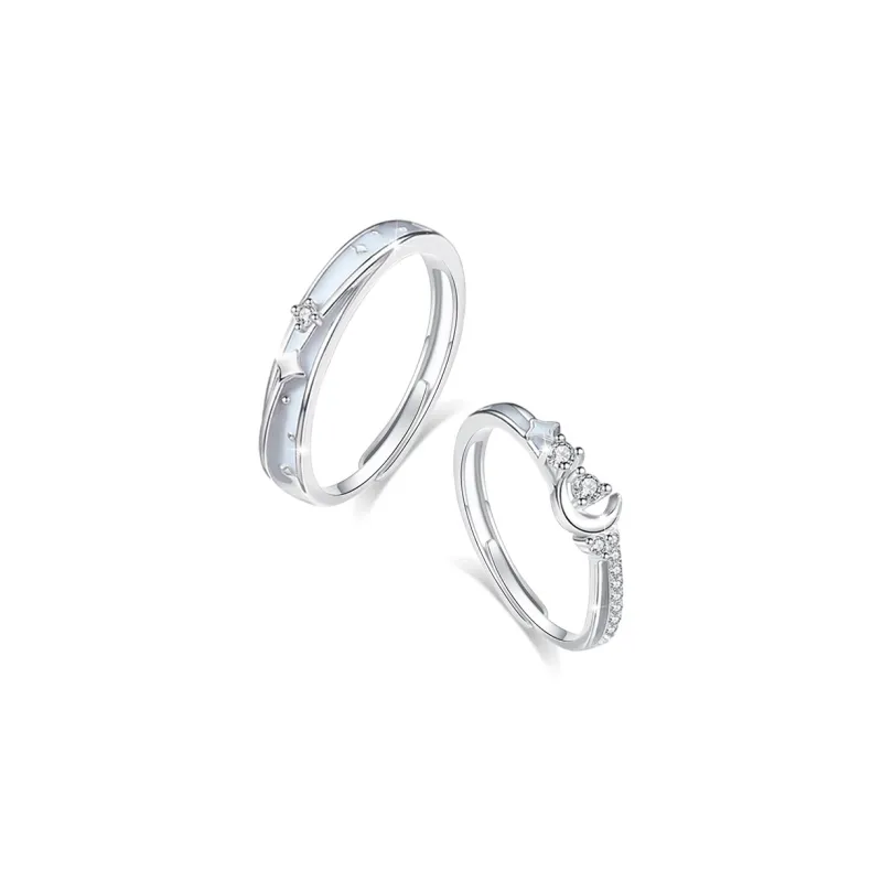 MISS TOOYA S925 Silver Rings Unisex-0