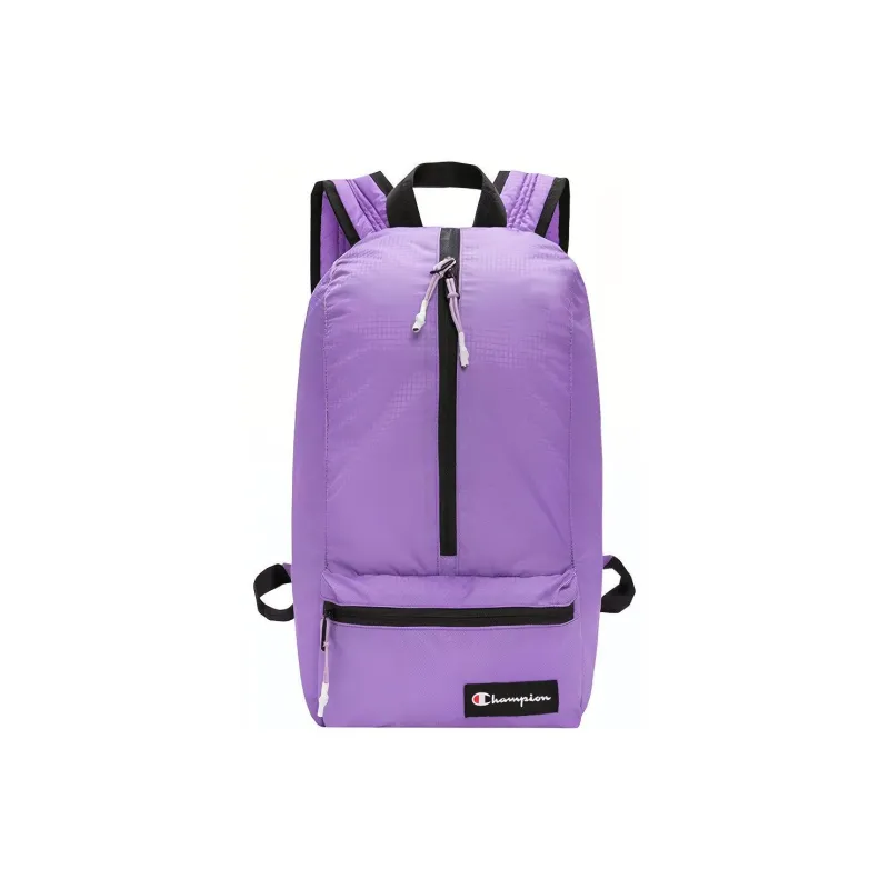 Champion Fabric Backpack Regular Unisex Black/Purple-0