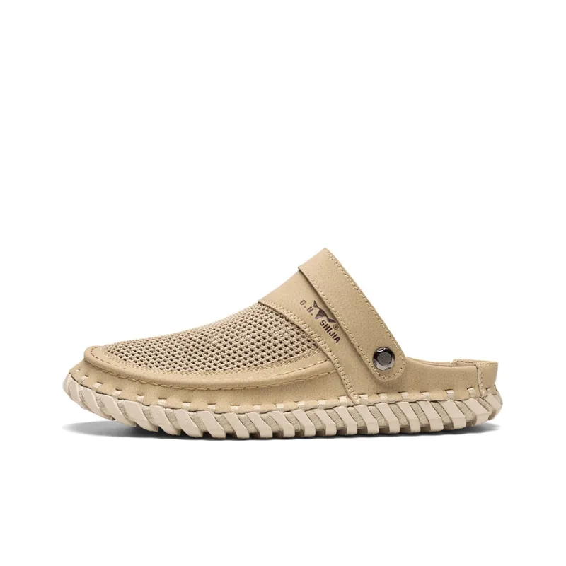 G.N.SHIJIA Closed Toe Slippers Men-10