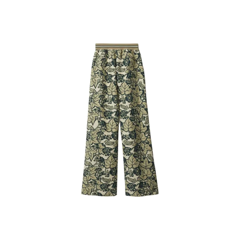 Burberry Graphic print Silk Trousers-1