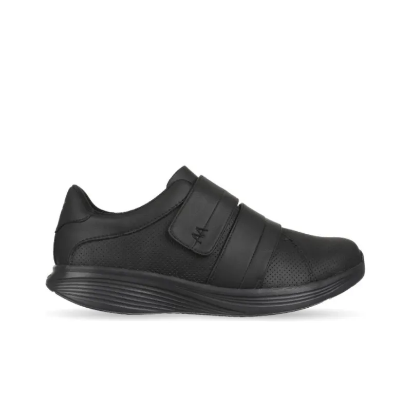 MBT Cushioned Slip Resistant Abrasion Resistant Low Top Casual Shoes Men's Black-1