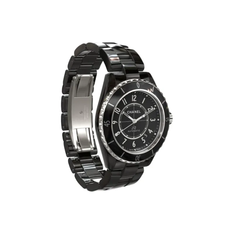 CHANEL Wrist Watch Automatic Mechanical Movement Black Dial Unisex-3