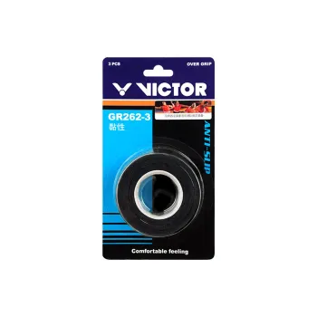 VICTOR Badminton Grip Tape Polyurethane Badminton Racket Thin 3 Pack