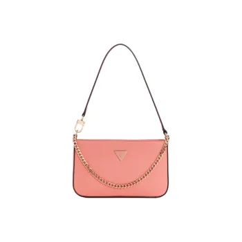 GUESS Artificial Leather Shoulder Bag Women's Pink