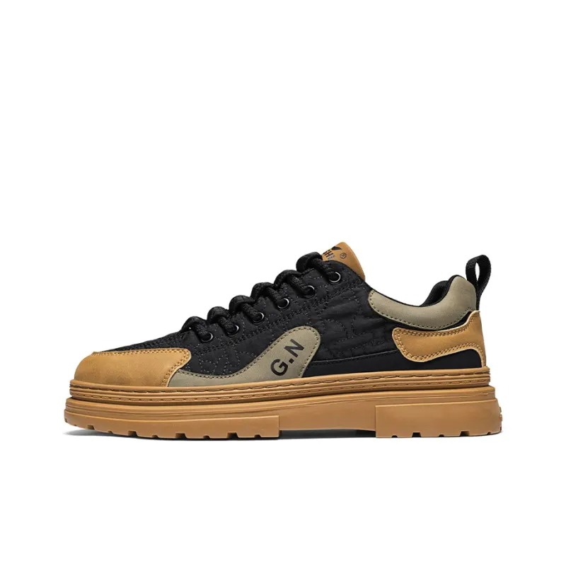 G.N.SHIJIA Height Increasing Low Top Skateboard Shoes Men's-9
