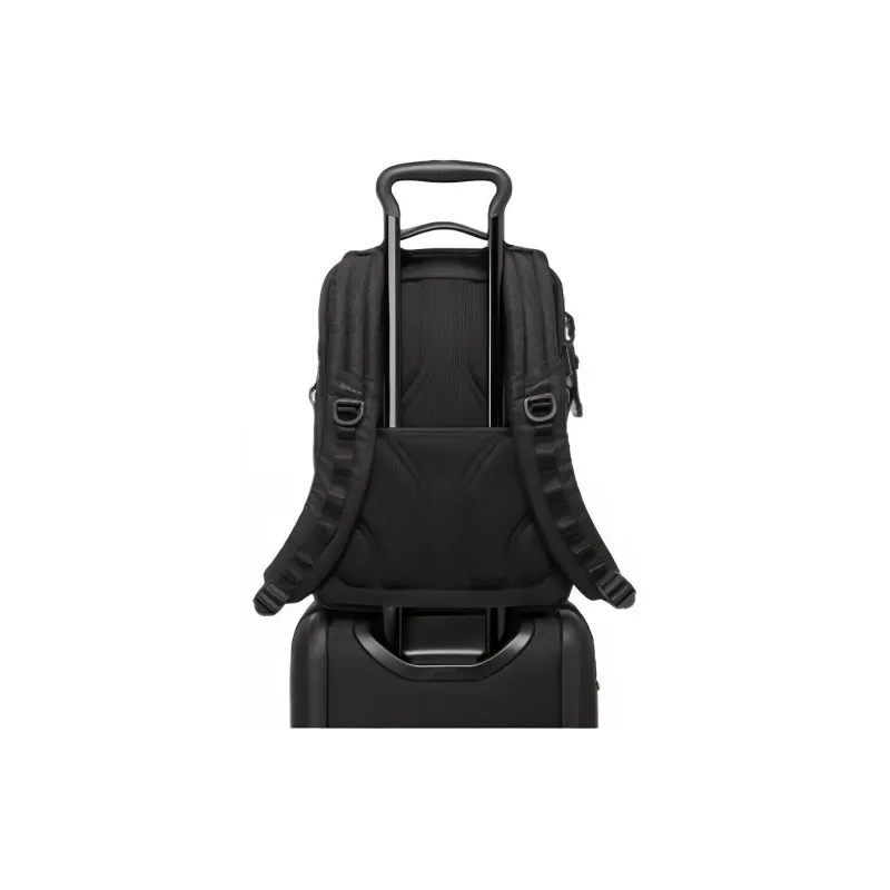 TUMI Alpha Bravo Polyamide Backpack Medium Size Men's Black-3