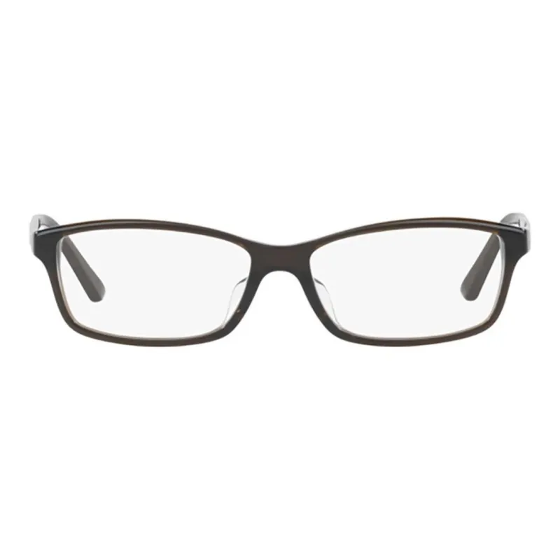 Burberry Acetate Rectangular Eyeglass Frames Men's Black-2