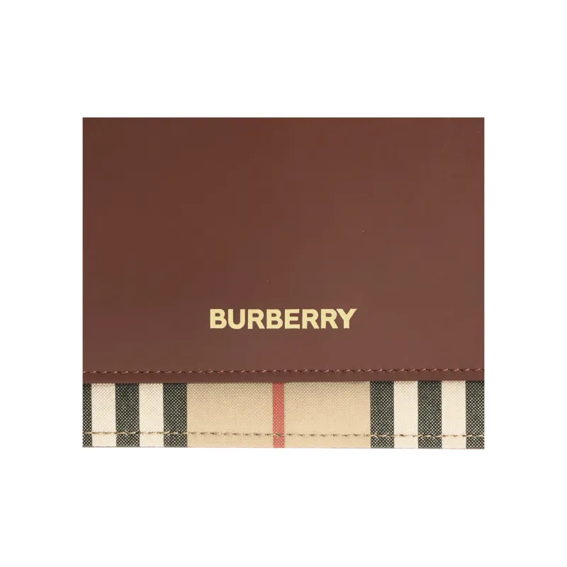Burberry Cow Leather Shoulder Bag, Crossbody Bag Women's Brown-7