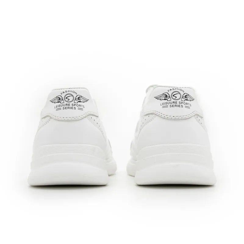 Satchi Casual Shoes White Sneakers Men's White-4
