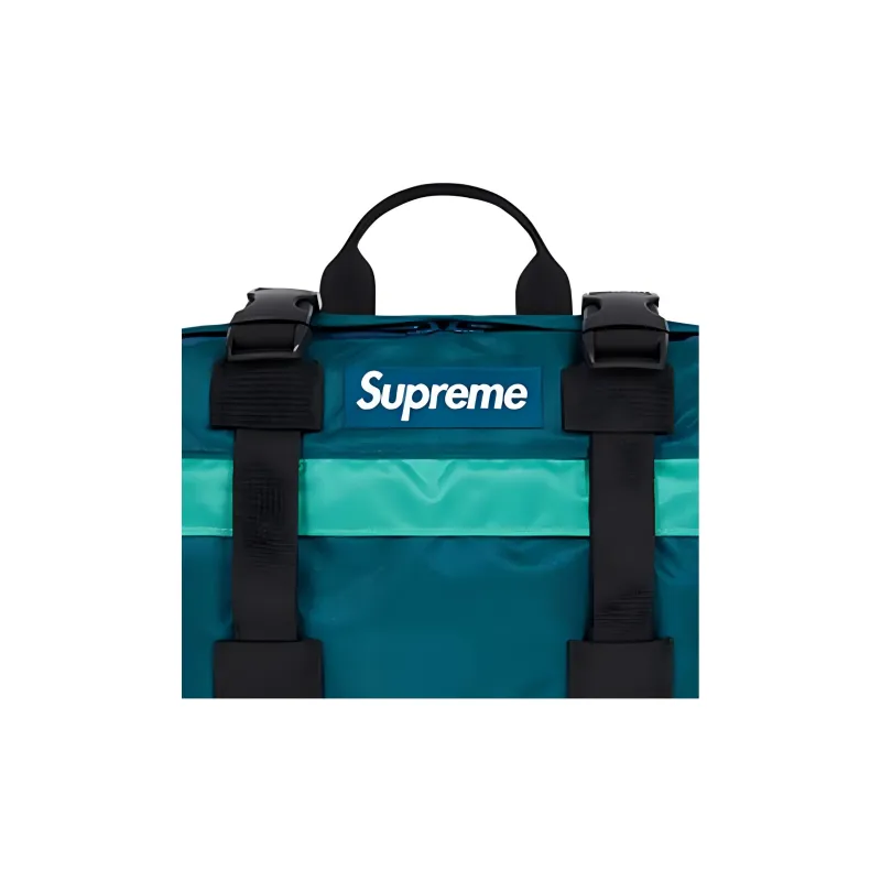 Supreme Polyester Sling Bag, One Shoulder, Crossbody, Fanny Pack Regular Unisex Blue Gray-4