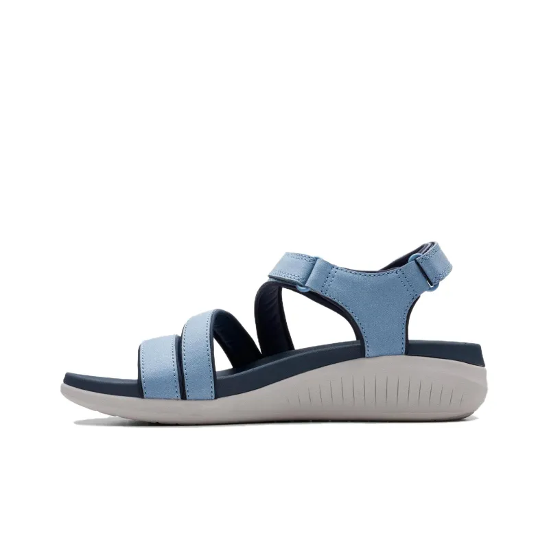 Clarks Beach Sandals Women's Denim Blue-1