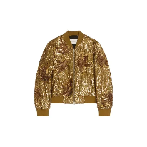 DRIES VAN NOTEN Sequin Bomber Jacket