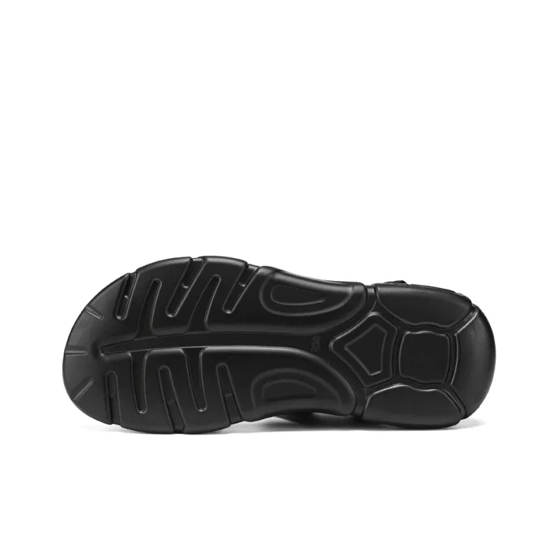 G.N.SHIJIA Beach Sandals Men Black/Khaki-5