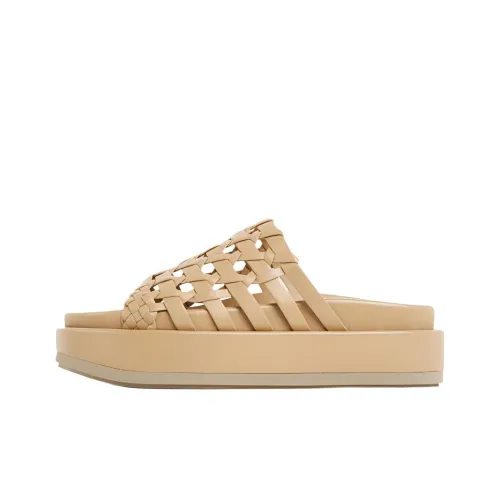 Paloma Barceló Slip-Resistant Slide Slippers Women's Brown