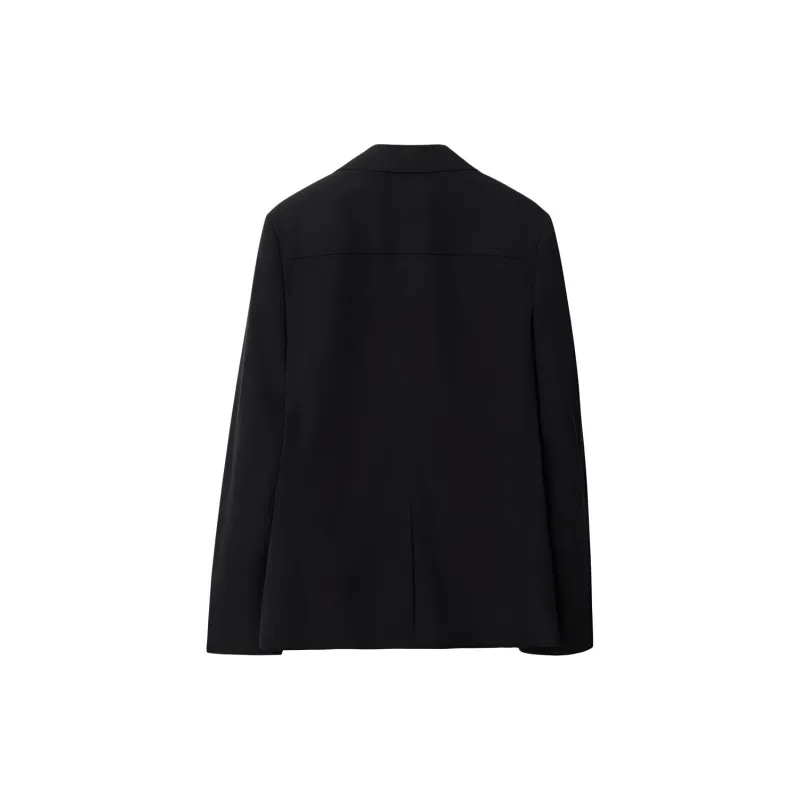 Burberry Single breasted Wool Blazer-1
