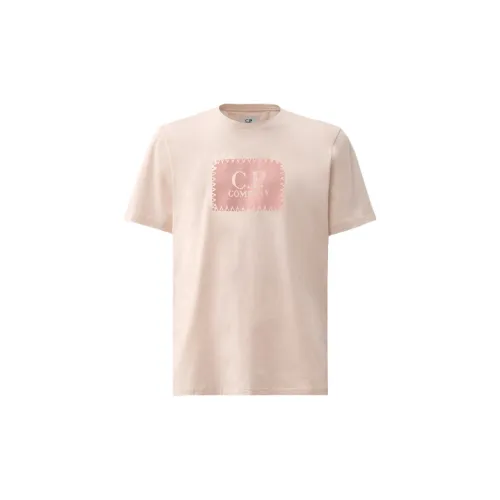 C.P.Company T-Shirts Men Heavenly Pink