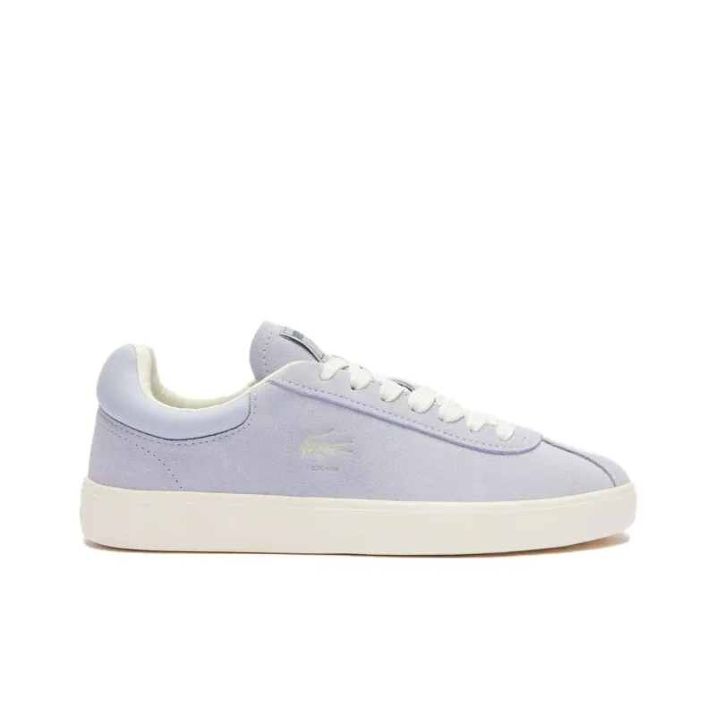 LACOSTE Baseshot Low Top Skateboard Shoes Women's Light Purple-1