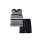 Men's 2HXHM8013 Meteorite Black