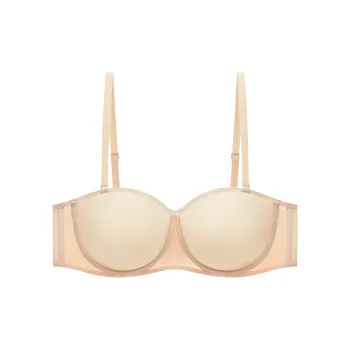 SKANDY Without Strap Bra Women's Skin Black