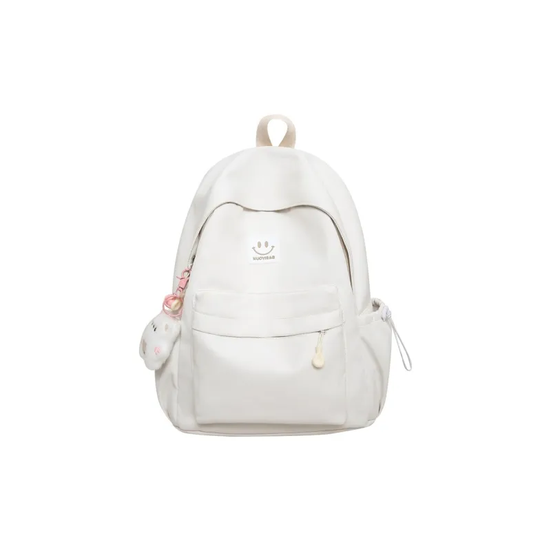 Barang Bear Nylon Backpack Regular Unisex White/Black/Pink/Yellow/Green-6