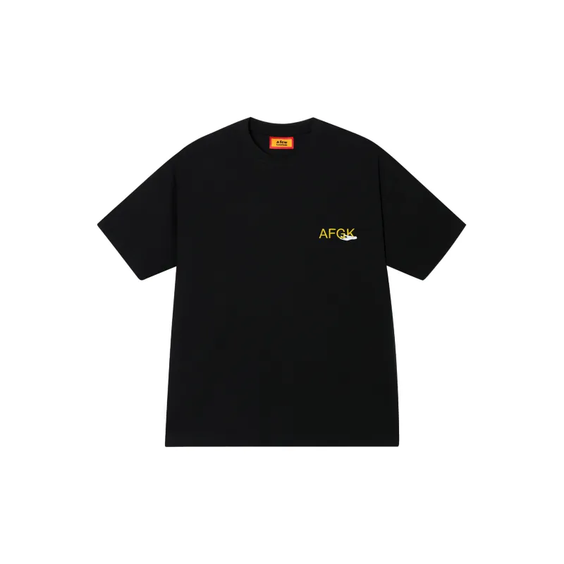 AFGK Half Sleeve Casual T Shirt Unisex-1