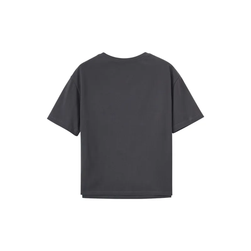 XIANGYING T Shirts Women's Gray-1