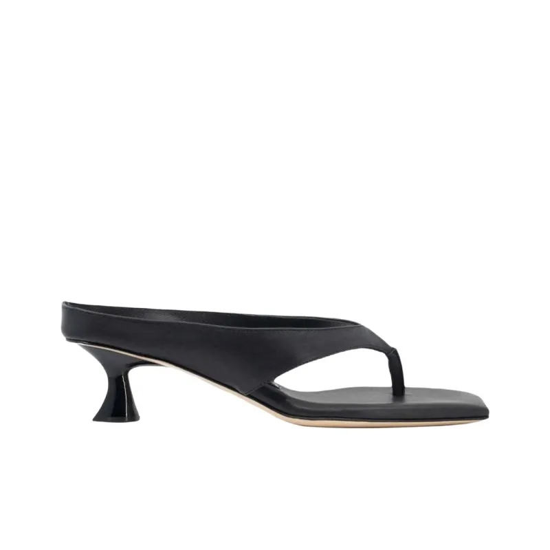 STUDIO AMELIA Flip Flops 5cm Women's Black-1