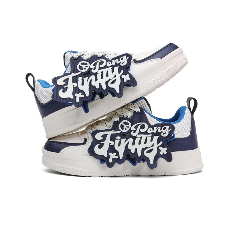 PONGFINITY Low-Top Skateboard Shoes Unisex Ecru-31