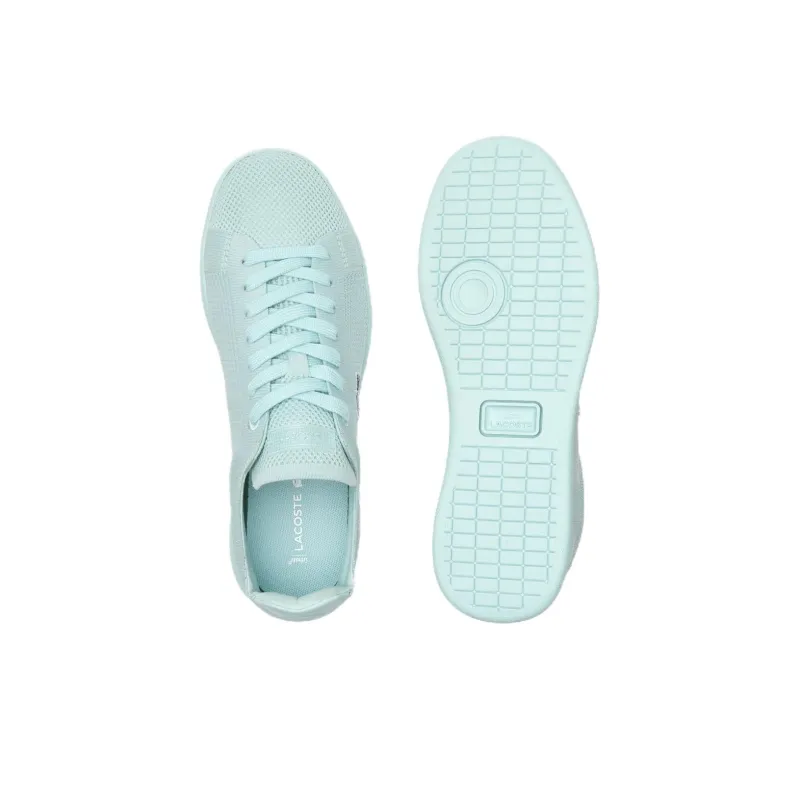 LACOSTE Carnaby Low Top Skateboard Shoes Women's Green-4