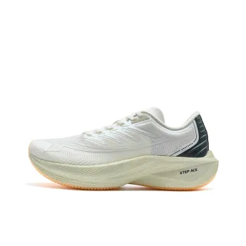 XTEP Integrated Molding Generation 1 Running Shoes Women's Low Top Canvas White/Black