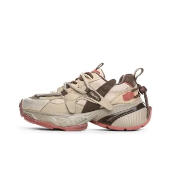 Kappa Distressed Dirty Shoes Anti Slip And Wear Resistant Height Increasing Warm Low Top Chunky Sneakers Women's