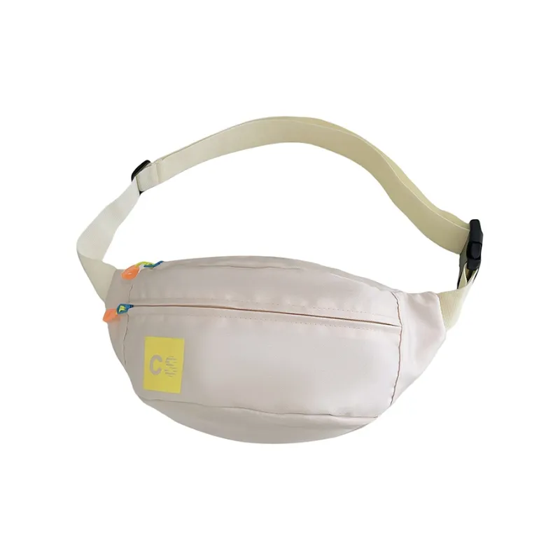 Alcohol Dragon Nylon Fabric Sling Bag Regular Unisex White/Blue/Black/Green/Black White Plaid-11