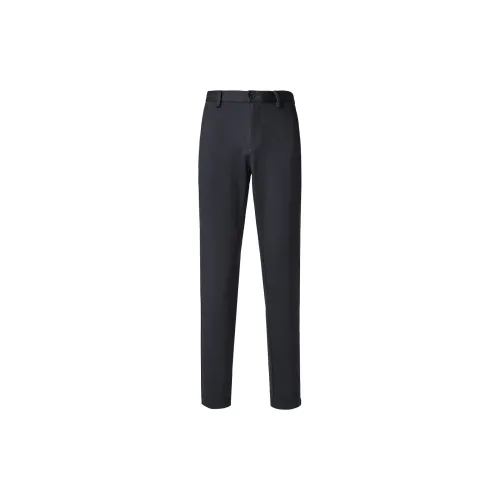 HLA Casual Pants Men Navy Blue S4