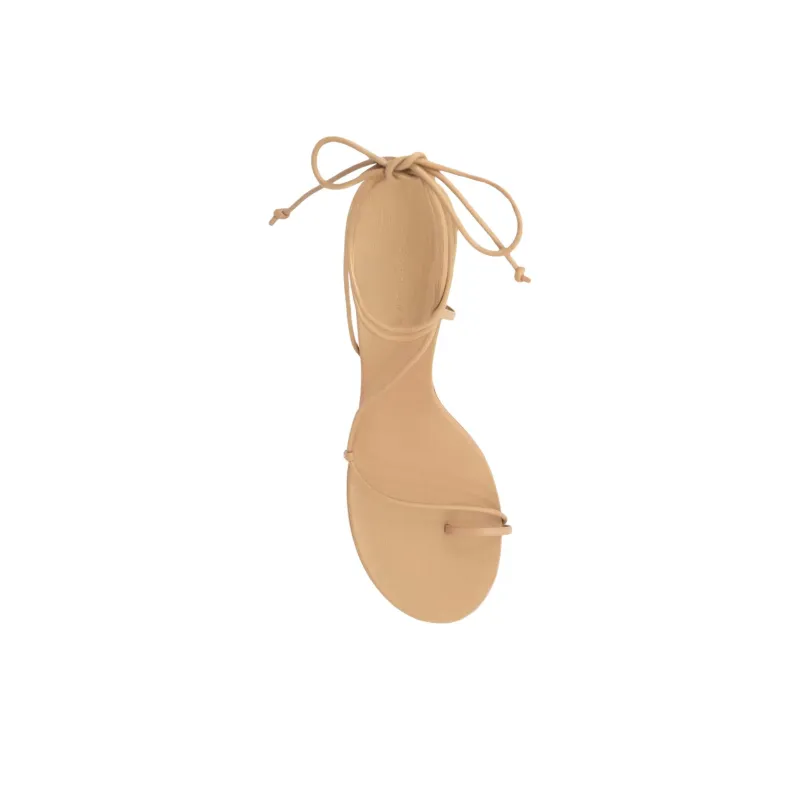 STUDIO AMELIA Emily Strap Sandals 9cm Women's Beige-2