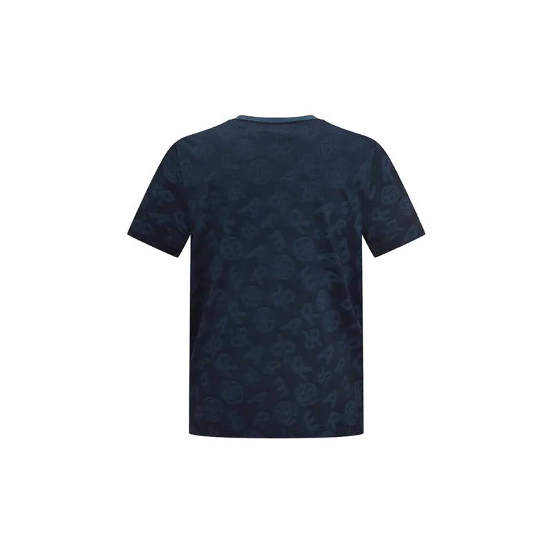 RARE Short Sleeved T Shirts Men's Navy Blue-2