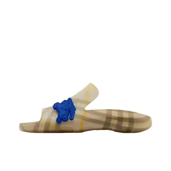 Burberry Slide Slippers Women's Beige