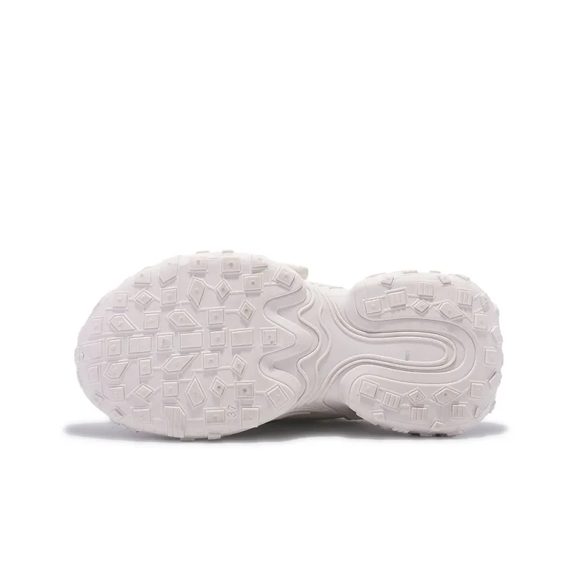 SNXR Anti-Slip Wear-Resistant Waterproof And Breathable Low-Top Chunky Sneakers Women's Beige-35