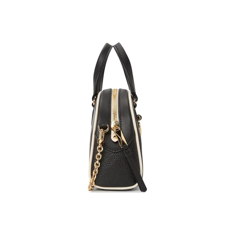 MICHAEL KORS Litchi Grain Leather One Shoulder Handbags Mini Women's Black-1
