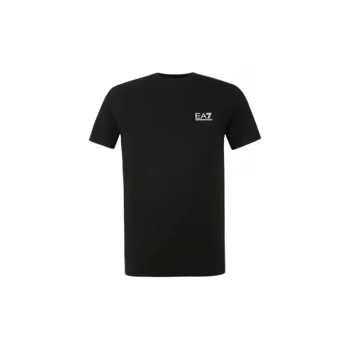 EMPORIO ARMANI EA7 T-Shirts Men Black